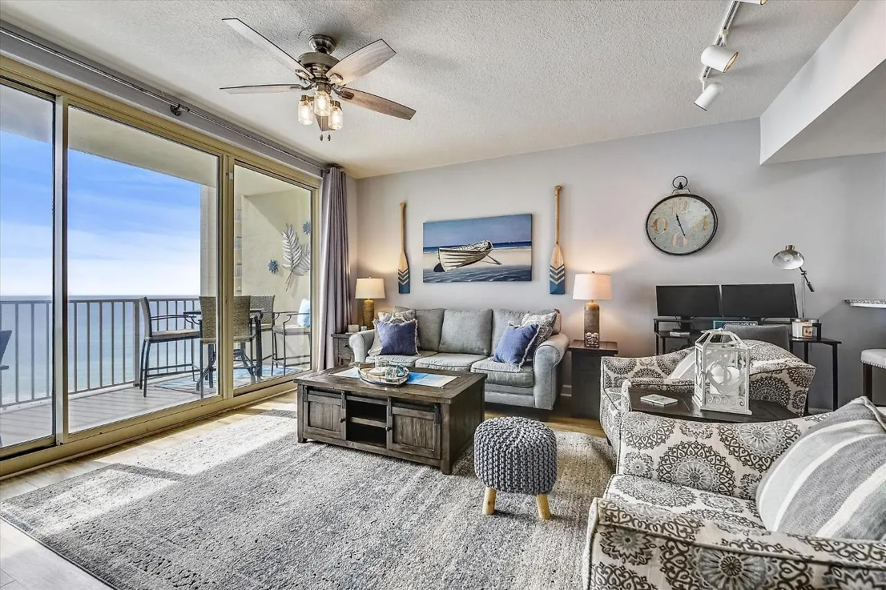 Shores Of Panama 1011 - 1 Bedroombunks Sleeps 6, Free Fun! Condo Panama City Beach Apartment